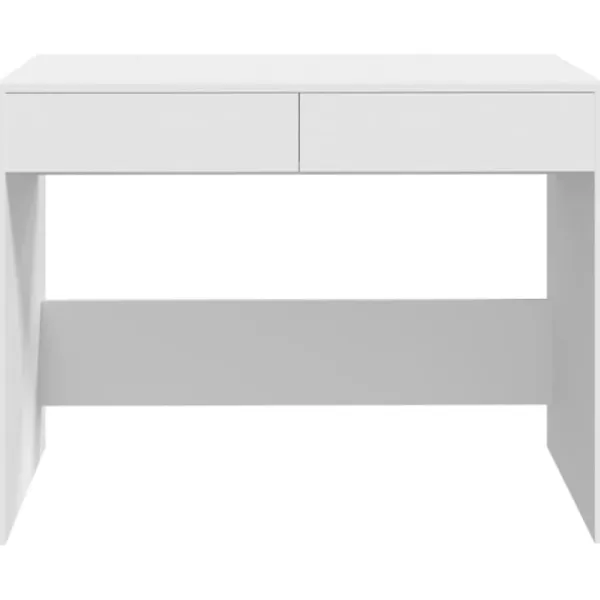 vidaXL Kontorsmöbler>Skrivbord 101x50x76,5 cm konstruerat trä