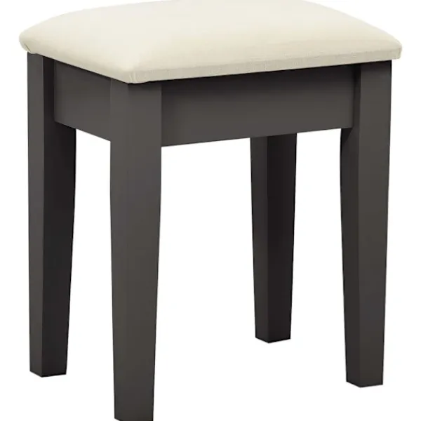 vidaXL Sminkbord>Sminkbord med pall 65x36x128 cm kejsarträ MDF