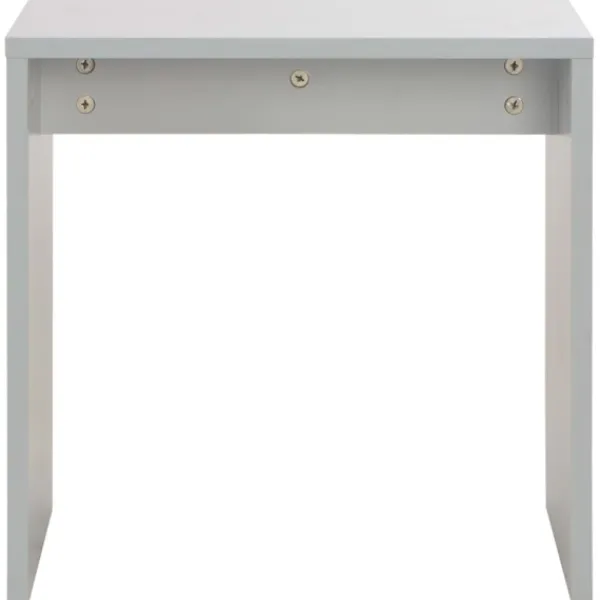 vidaXL Sminkbord>Sminkbord med spegel och pall 104x45x131 cm