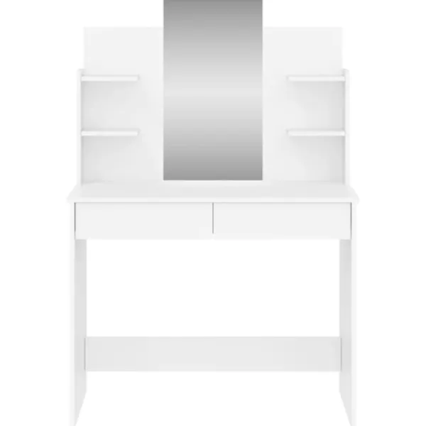 vidaXL Sminkbord>Sminkbord med spegel 96x39x142 cm