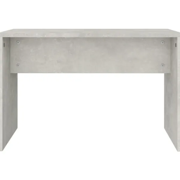 vidaXL Sminkbord>Sminkbord set betong 74,5x40x141 cm
