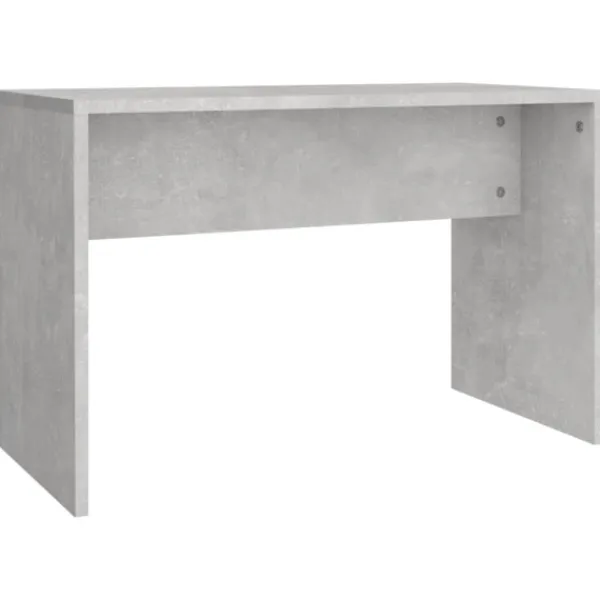 vidaXL Sminkbord>Sminkbord set betong 86,5x35x136 cm