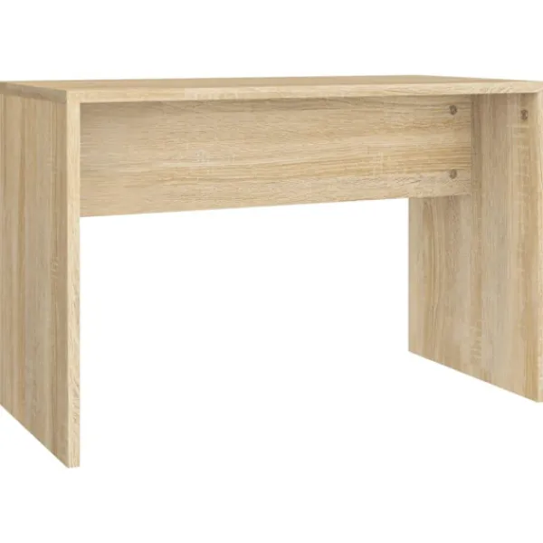 vidaXL Sminkbord>Sminkbord set sonoma-ek 86,5x35x136 cm