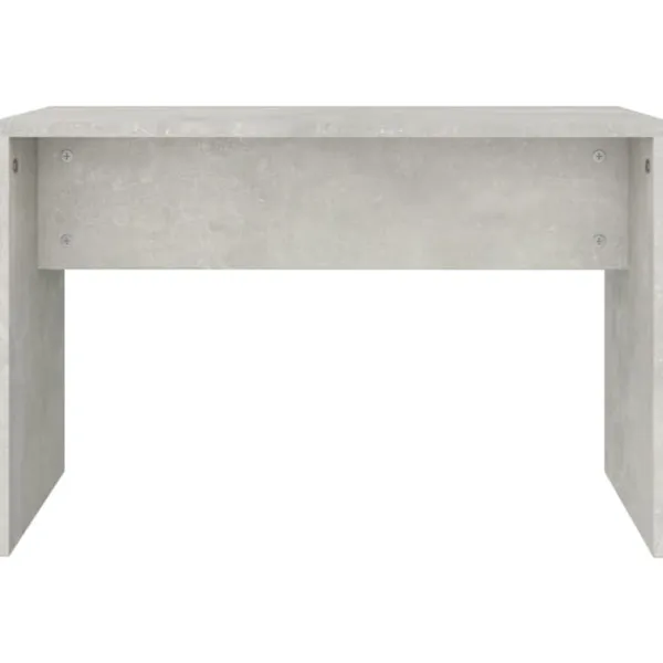 vidaXL Sminkbord>Sminkpall betong 70x35x45 cm konstruerat trä