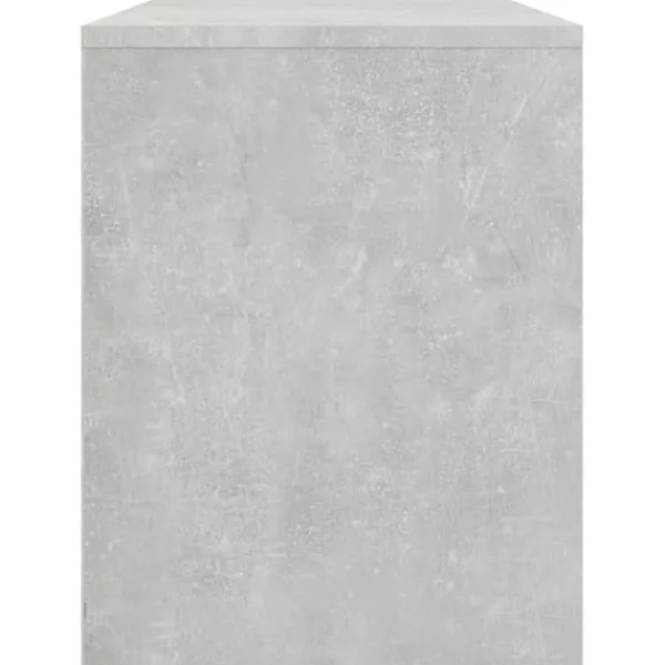 vidaXL Sminkbord>Sminkpall betong 70x35x45 cm konstruerat trä