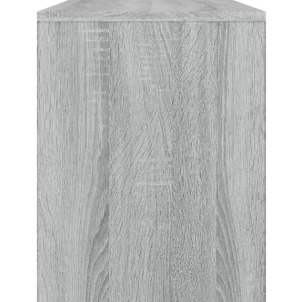 vidaXL Sminkbord>Sminkpall sonoma 70x35x45 cm konstruerat trä