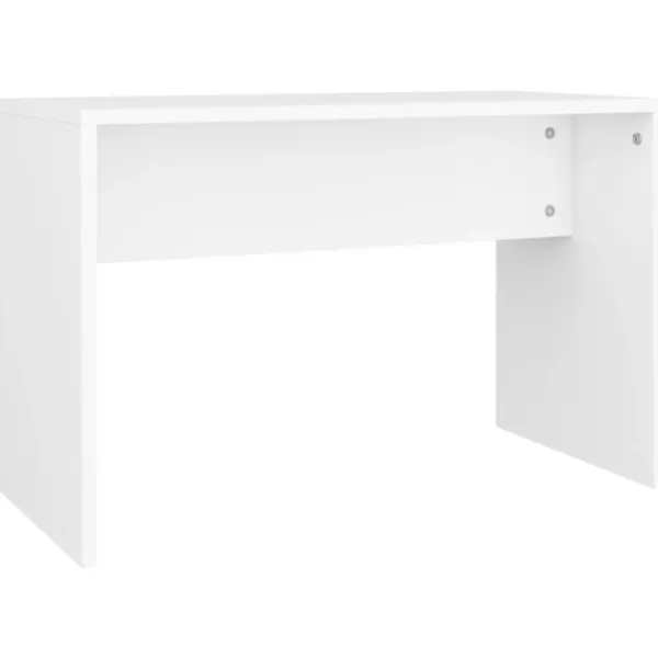 vidaXL Sminkbord>Sminkpall 70x35x45 cm konstruerat trä