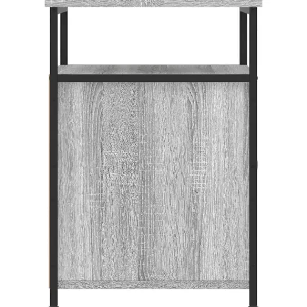 vidaXL Sängar>Sängbord 2 st sonoma 40x42x60 cm konstruerat trä