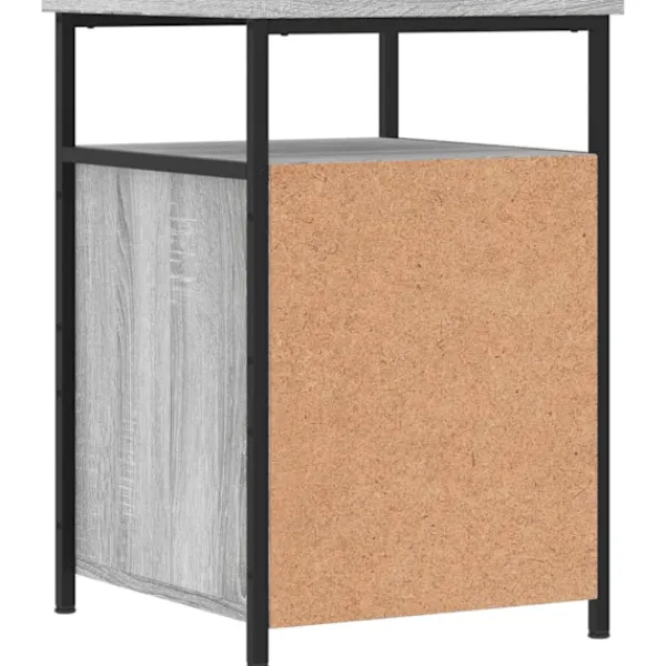 vidaXL Sängar>Sängbord 2 st sonoma 40x42x60 cm konstruerat trä