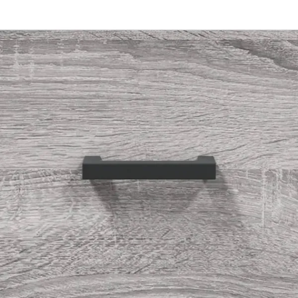 vidaXL Byråer>Sängbord sonoma-ek 40x40x66 cm konstruerat trä