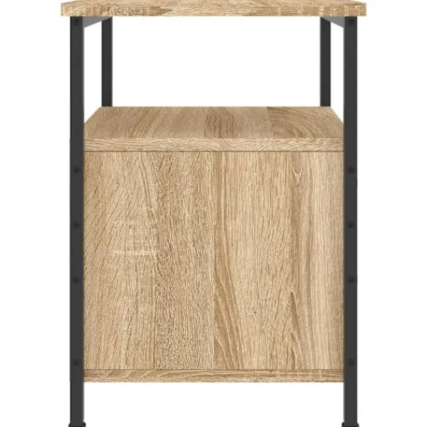 vidaXL Sängar>Sängbord sonoma- 34x35,5x50 cm konstruerat trä Brun