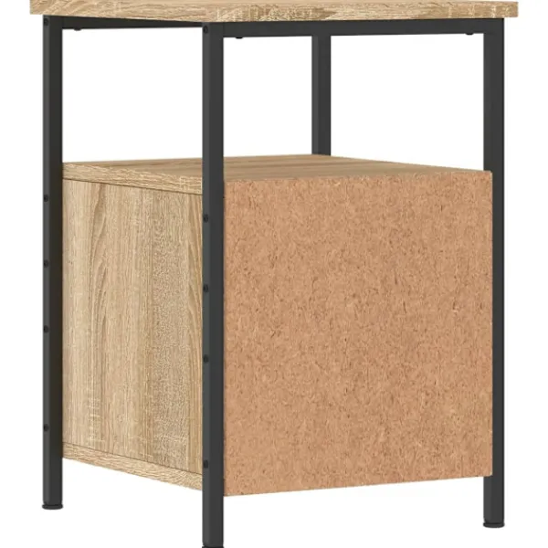 vidaXL Sängar>Sängbord sonoma- 34x35,5x50 cm konstruerat trä Brun