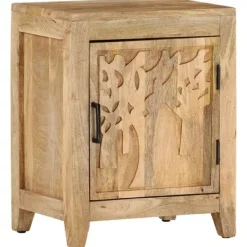 vidaXL Sängar>Sängbord 40x30x50 cm massivt mangoträ