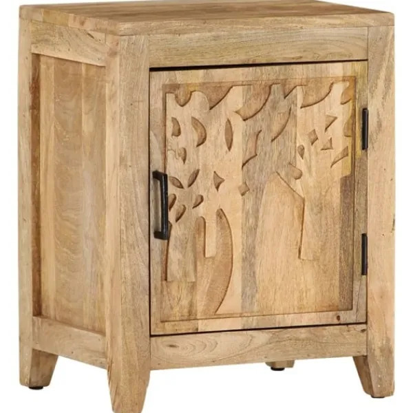 vidaXL Sängar>Sängbord 40x30x50 cm massivt mangoträ