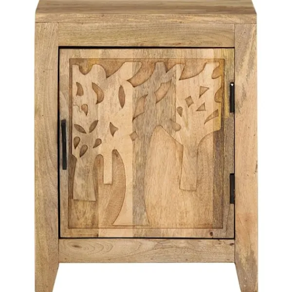 vidaXL Sängar>Sängbord 40x30x50 cm massivt mangoträ