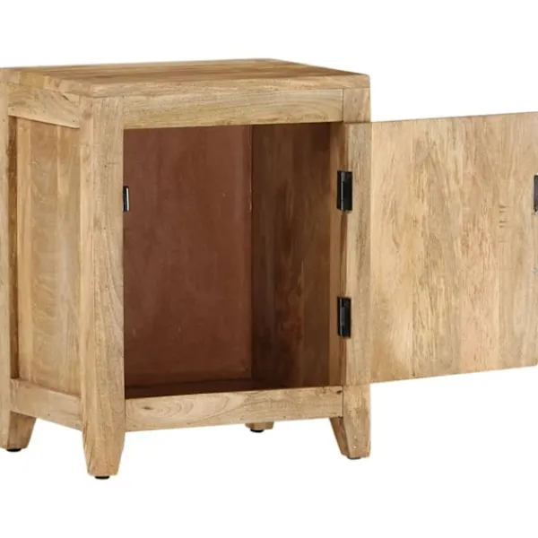 vidaXL Sängar>Sängbord 40x30x50 cm massivt mangoträ