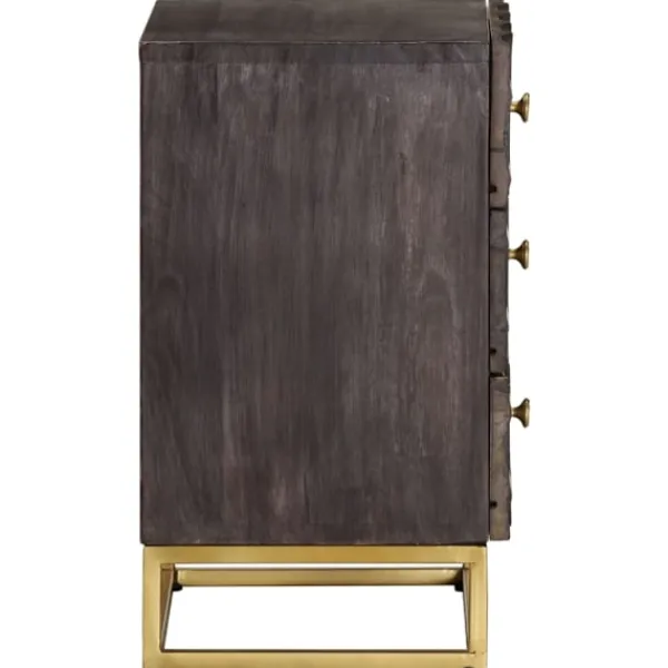 vidaXL Sängar>Sängbord 40x30x50 cm massivt mangoträ