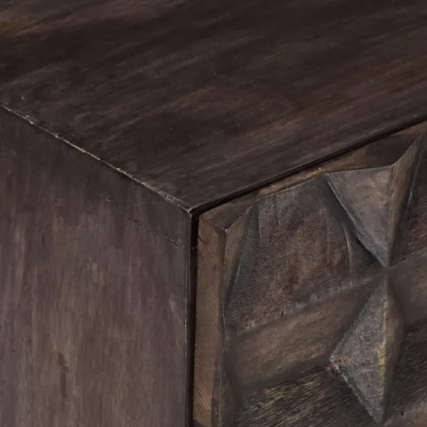 vidaXL Sängar>Sängbord 40x30x50 cm massivt mangoträ