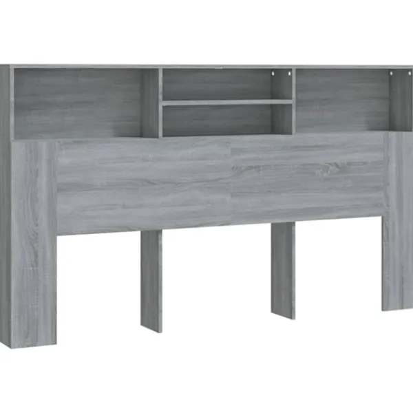 vidaXL Sängar>Sänggavel med förvaring sonoma 180x19x103,5 cm