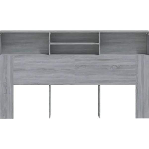 vidaXL Sängar>Sänggavel med förvaring sonoma 180x19x103,5 cm