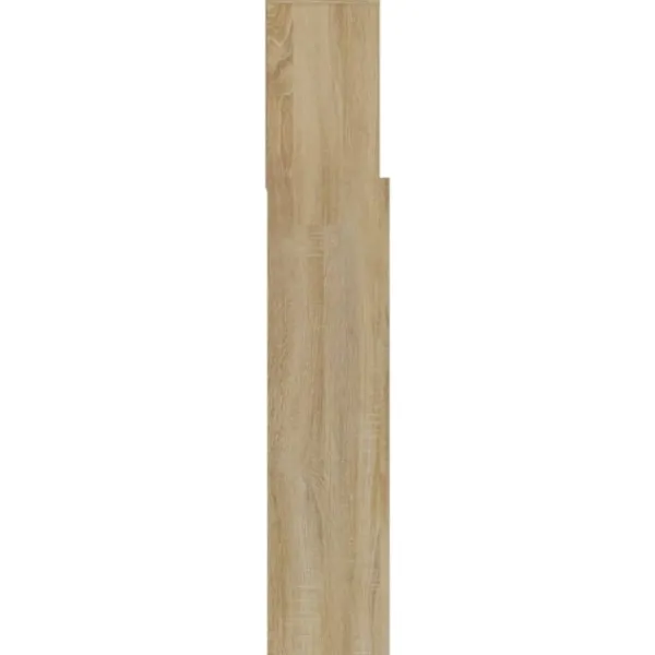 vidaXL Sängar>Sänggavel med förvaring sonoma- 120x19x103,5 cm Brun