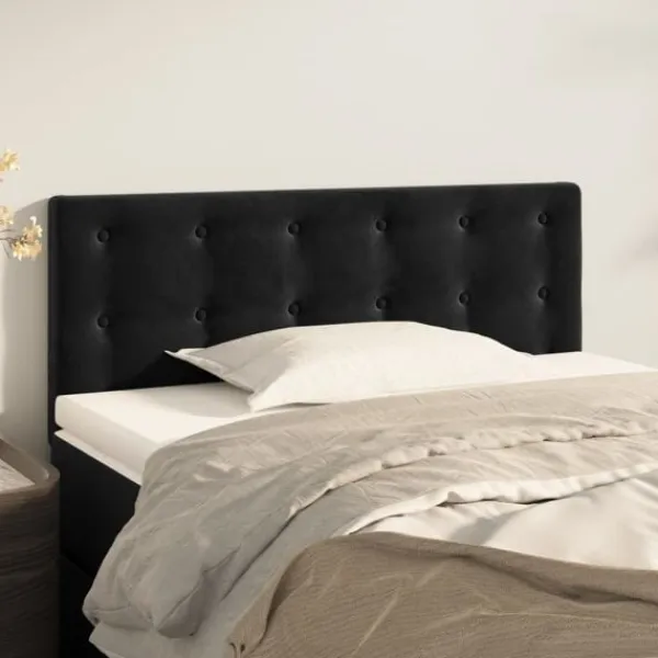 vidaXL Sängar>Sänggavel 90x5x78/88 cm sammet
