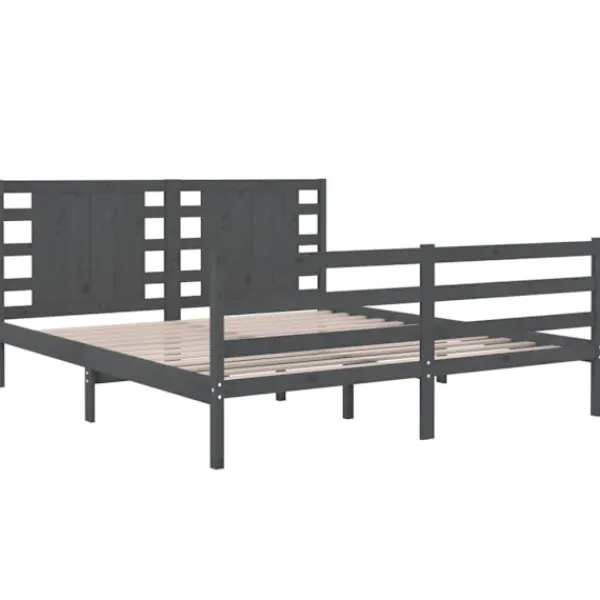 vidaXL Sängar>Sängram massiv furu 140x190 cm