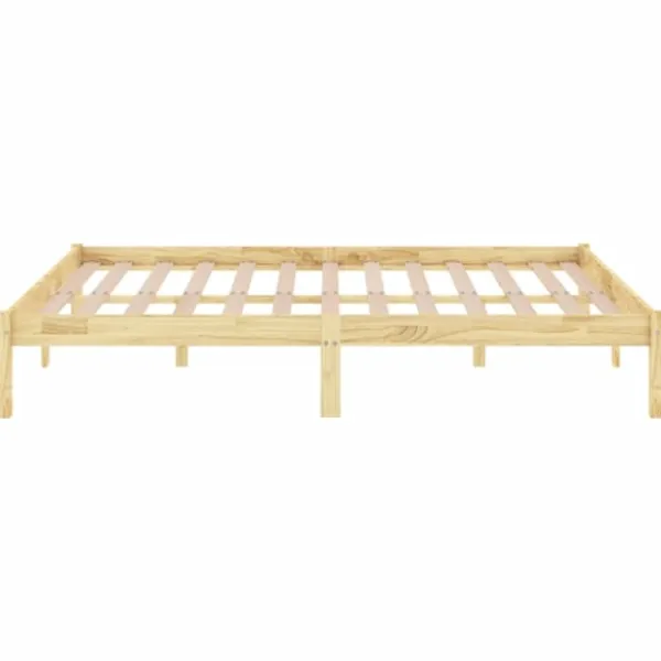 vidaXL Sängar>Sängram massiv furu 120x200 cm