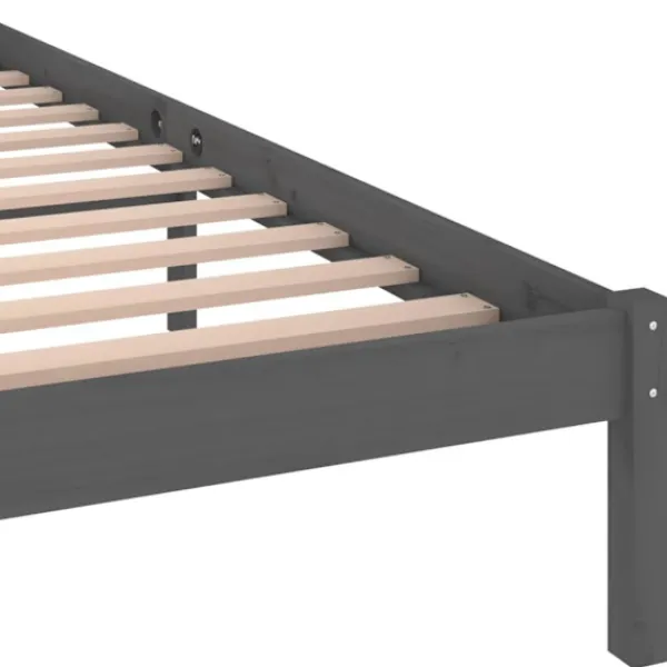 vidaXL Sängar>Sängram massiv furu 200x200 cm