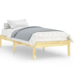 vidaXL Sängar>Sängram massiv furu 90x200 cm