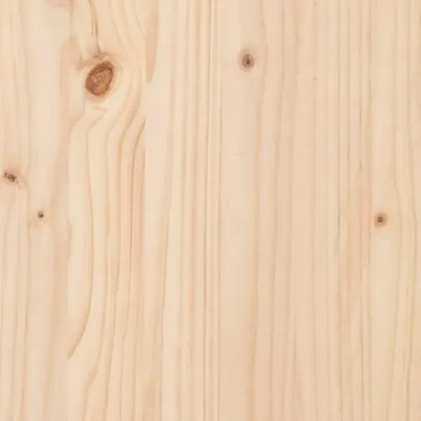 vidaXL Sängar>Sängram massivt trä 150x200 cm