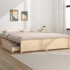 vidaXL Sängar>Sängram med lådor 180x200 cm