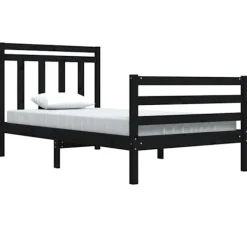 vidaXL Sängar>Sängram massivt trä 100x200 cm