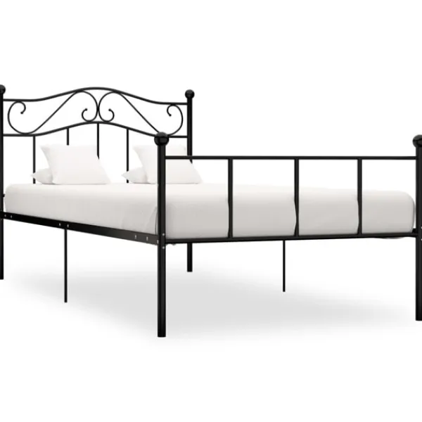 vidaXL Sängar>Sängram utan madrass metall 90x200 cm