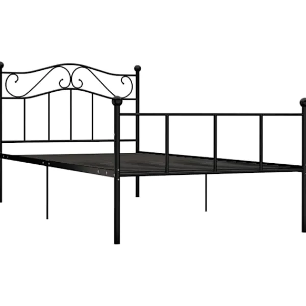 vidaXL Sängar>Sängram utan madrass metall 90x200 cm