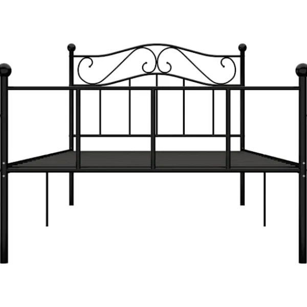 vidaXL Sängar>Sängram utan madrass metall 90x200 cm