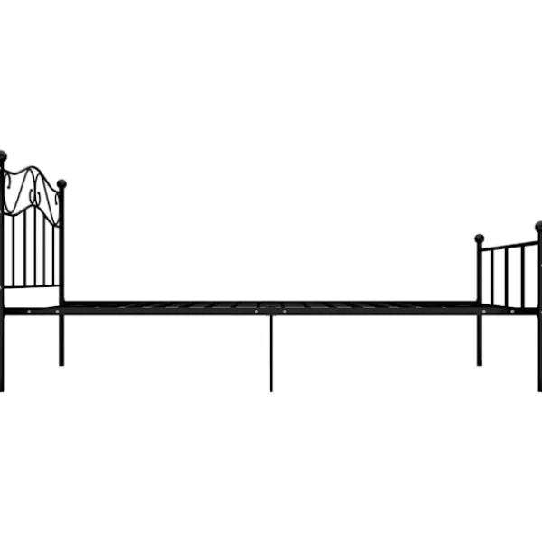 vidaXL Sängar>Sängram utan madrass metall 90x200 cm