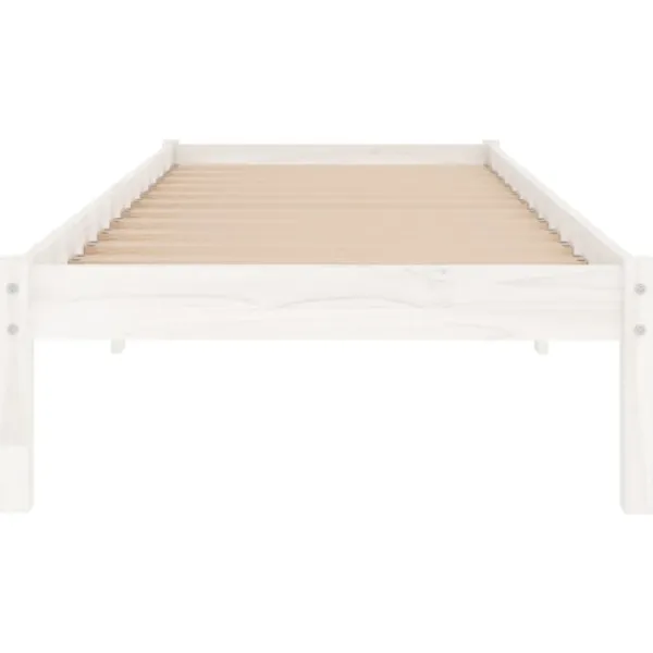 vidaXL Sängar>Sängram massiv furu 90x200 cm