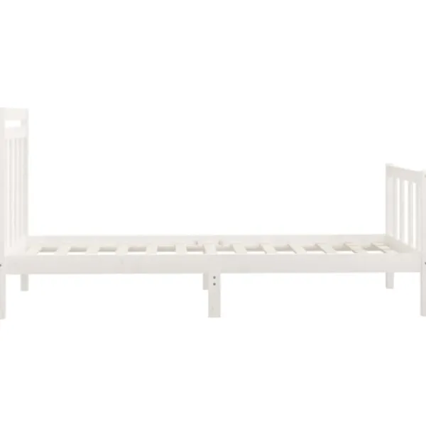 vidaXL Sängar>Sängram massiv furu 100x200 cm