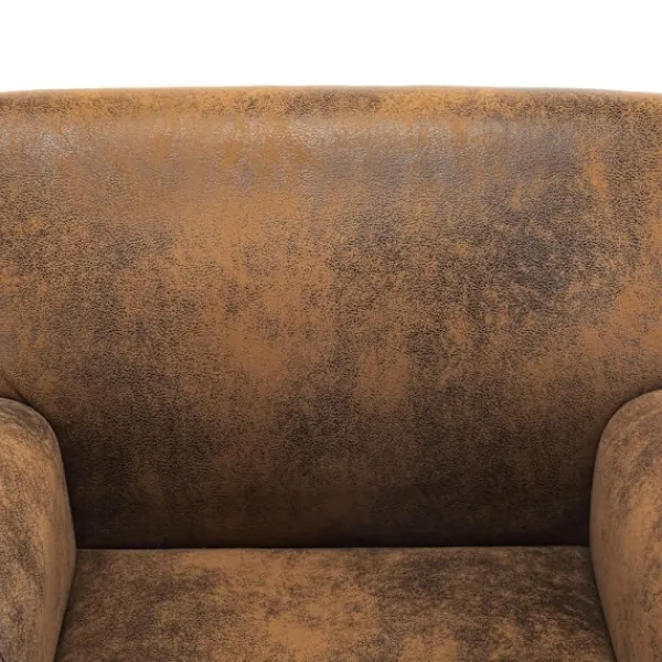 vidaXL Fåtöljer>Soffa 70x69x72 cm konstläder
