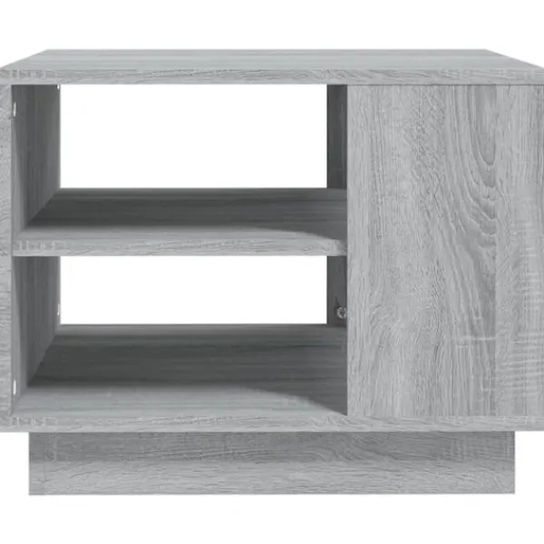 vidaXL Soffbord>Soffbord 2 st sonoma 55x55x43 cm konstruerat trä