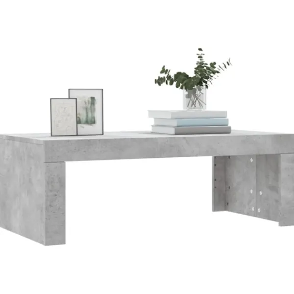 vidaXL Soffbord>Soffbord betong 102x50x36 cm konstruerat trä