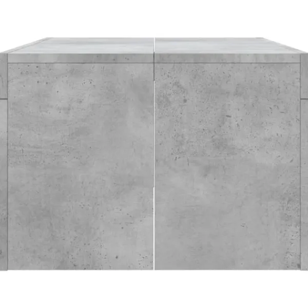 vidaXL Soffbord>Soffbord betong 102x50x36 cm konstruerat trä