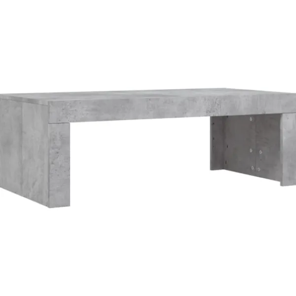 vidaXL Soffbord>Soffbord betong 102x50x36 cm konstruerat trä