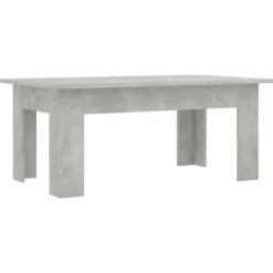 vidaXL Soffbord>Soffbord betong 100x60x42 cm konstruerat trä