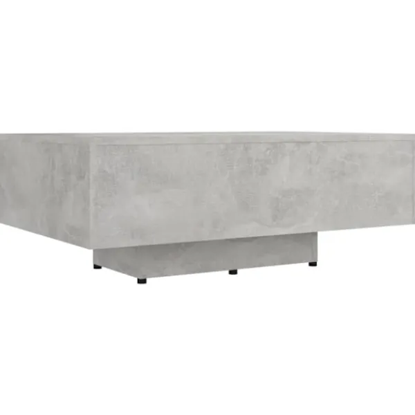 vidaXL Soffbord>Soffbord betong 85x55x31 cm konstruerat trä