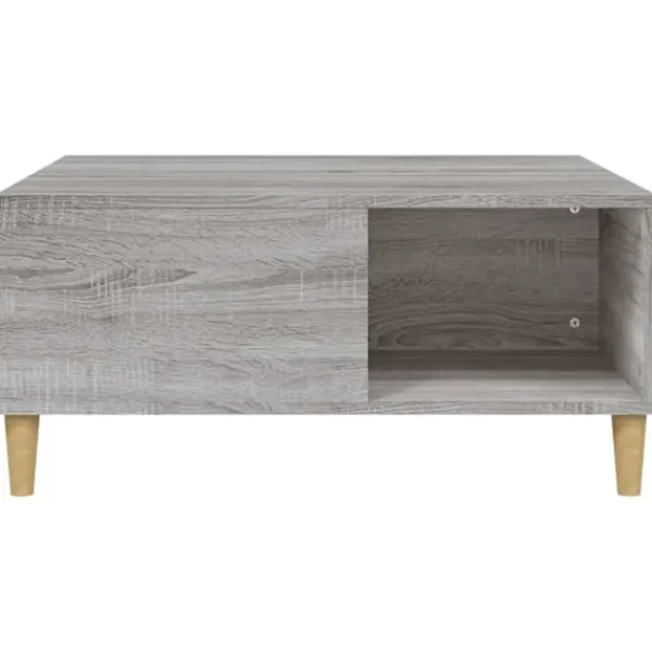 vidaXL Soffbord>Soffbord sonoma 80x80x36,5 cm konstruerat trä