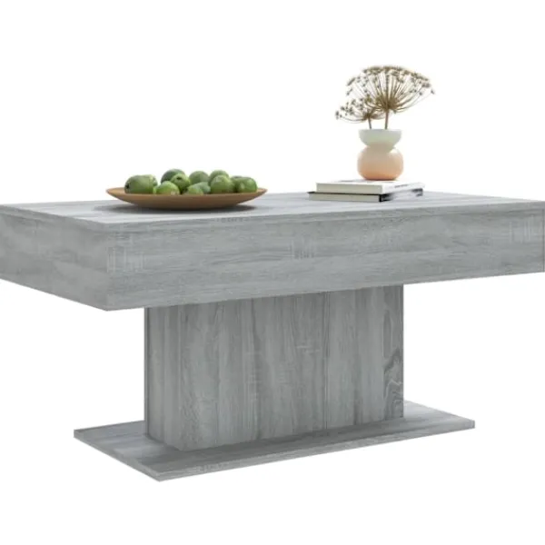 vidaXL Soffbord>Soffbord sonoma-ek 96x50x45 cm konstruerat trä