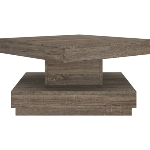 vidaXL Soffbord>Soffbord 60x60x35 cm MDF