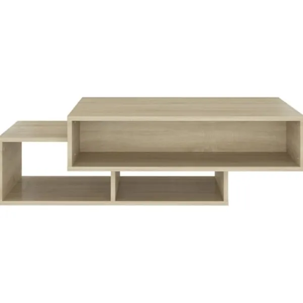 vidaXL Soffbord>Soffbord sonoma-ek 105x55x32 cm konstruerat trä